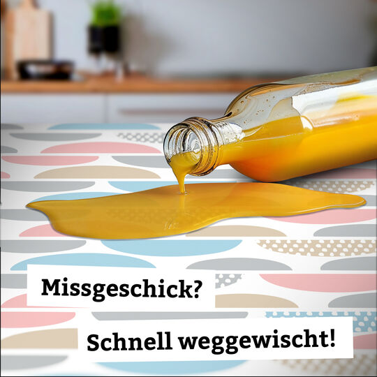 Tischdecke PVC-frei Fancy Circles image number null